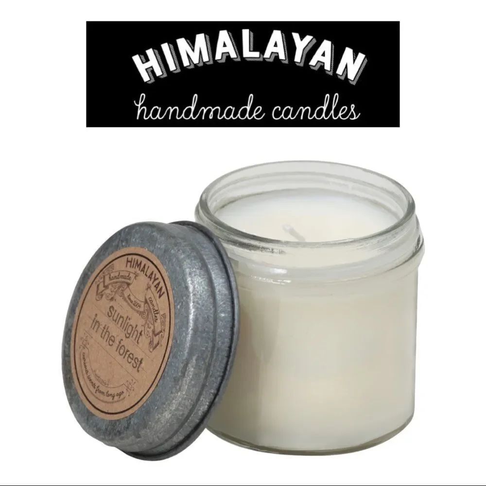 Himalayan Handmade Candles • Curiosity Jar Candle •  Ginger Patchouli • NIB